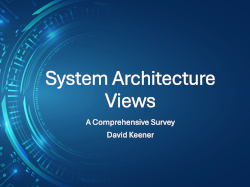 System Architecture Views
